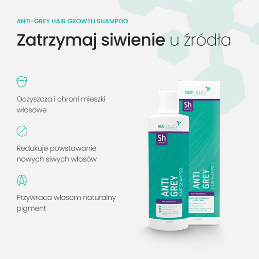 Neofollics Anti-Grey Hair Shampoo